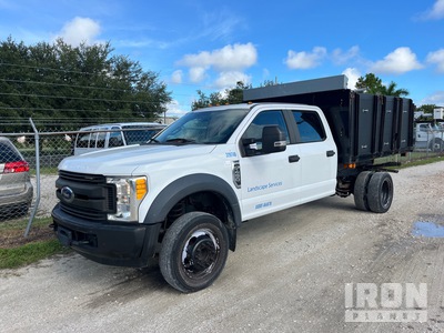 2017 Ford F-450 XL 4x2 Crew Cab شاحنة نقل بضاعة مفتوحة حمولة خفيفة