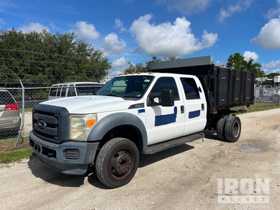 2016 Ford F-450 XL 4x2 Crew Cab شاحنة نقل بضاعة مفتوحة حمولة خفيفة