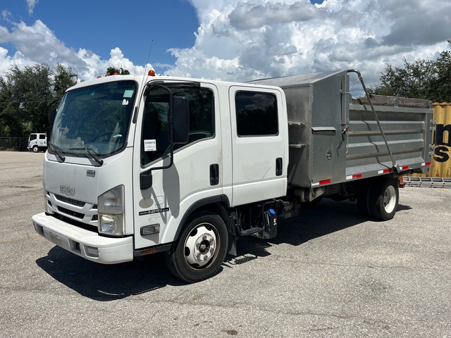 2017 Isuzu NPR XD 4x2 Crew Cab Dump Truck 2017 Isuzu NPR XD 4x2 Crew Cab Dump Truck