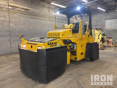 2023 Sakai GW754 7 Wheel Compactador de Ruedas