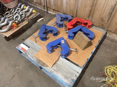 Quantity of (5) Beam Clamps Olinowanie