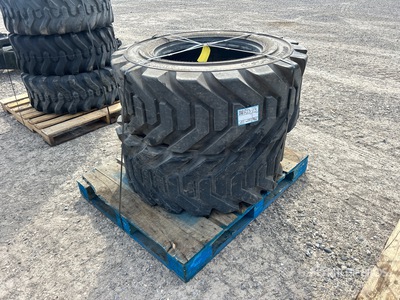 Quantity of (2) 385/65D/22.5 إطارات المعدات