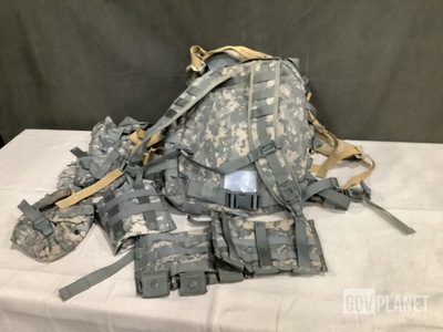 (10) Assault Packs, (81) General Purpose Canteen Pouches & Assorted Items