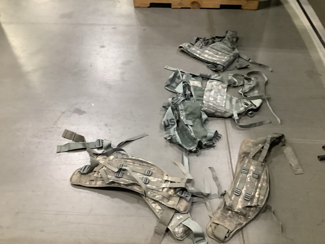 (92) Fighting Load Carriers & (155) Molded Waist Belts