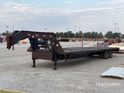 2001 PJ Trailers 40 ft T/A Gooseneck Remorque pour équipement