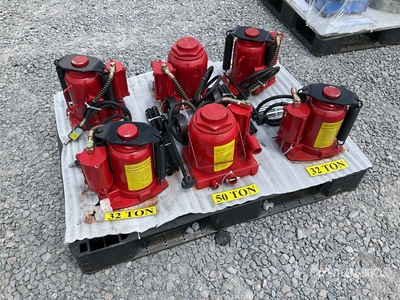 Quantity of (6) 2026 AJ SET 3250 Lote de Gatos Hidraulicos de Botella (Sin Usar) / Air Bottle Jack (Unused)