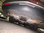 Engine with Exhaust System