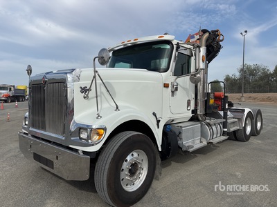 2016 Palfinger PK18002-EH-D 12670 lb Knuckle Boom on 2017 International 9900 6x4 Camion à Fèche
