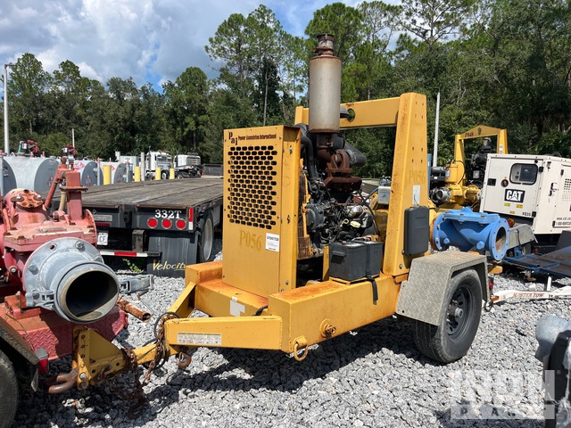2015 Cornell 8NNT-EM18D3 Trailer-Mounted Water Pump