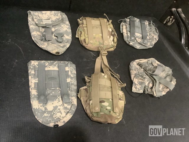 (245) General Purpose Canteen Pouches, (5) Water Canteen Cups & Assorted Items
