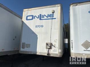 Remorque Wabash 2007 53 ft x 102 in T/A Van — occasion