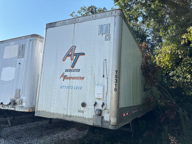 2007 Vanguard VXP 53 ft x 102 in T/A Van Trailer
