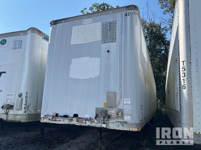 1998 Strick 53 ft x 102 in T/A Remorque fourgon