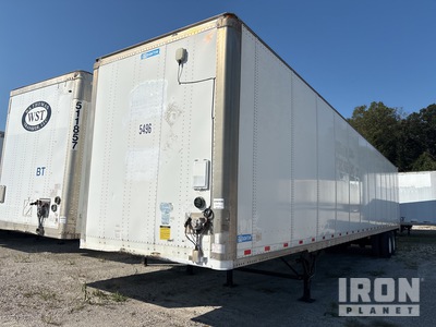 2013 Stoughton 53 ft x 102 in T/A Van Trailer