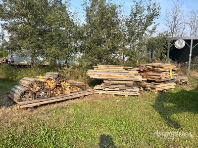 Quantity of (4) Pallets of Assorted Lumber