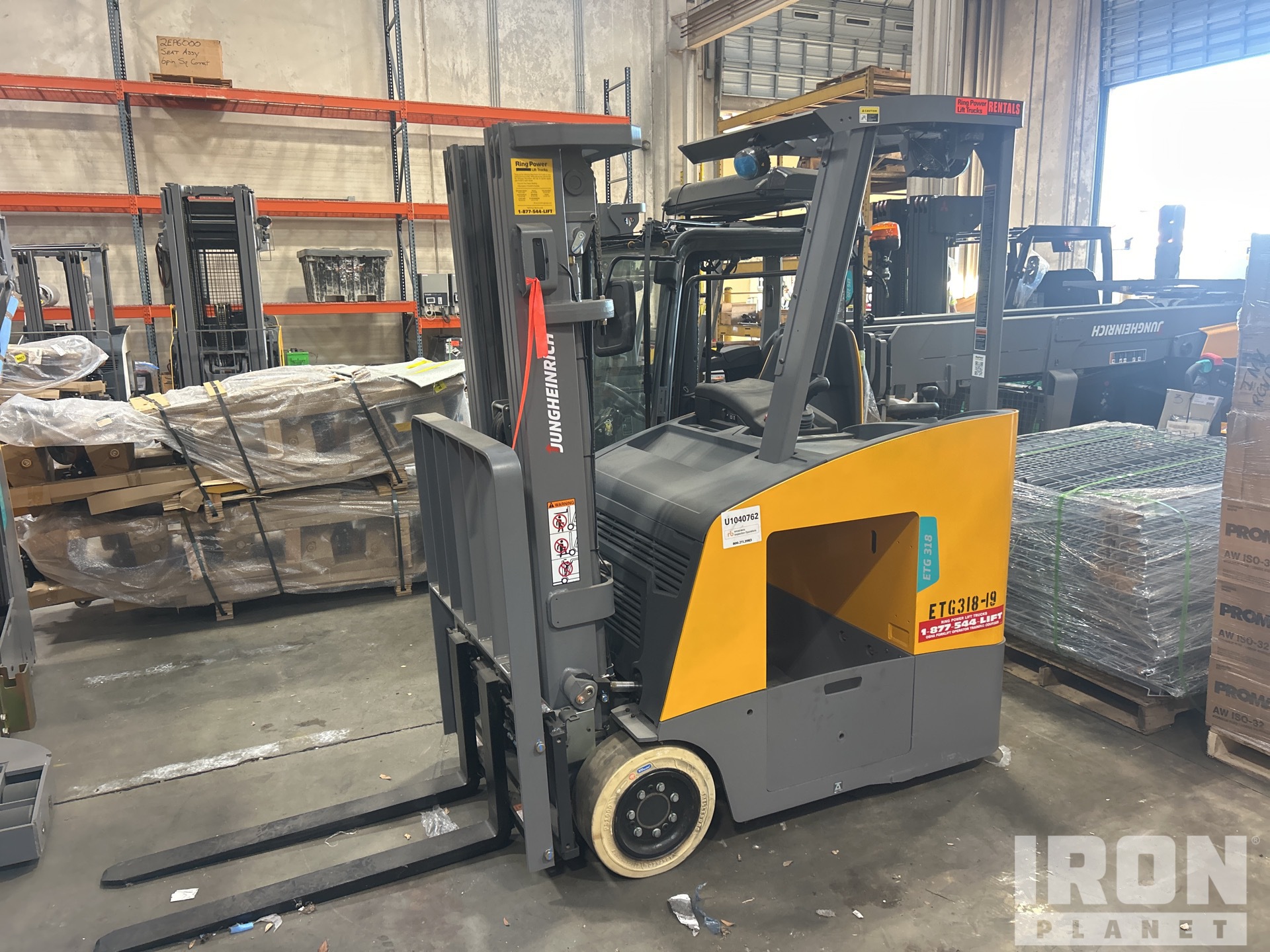 2023 Jungheinrich ETG318 3750 lb Electric Forklift (Unused)