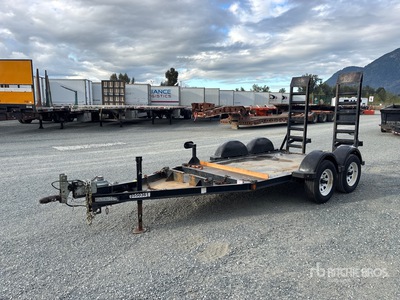 2019 Miska 10 ft T/A Equipment Trailer