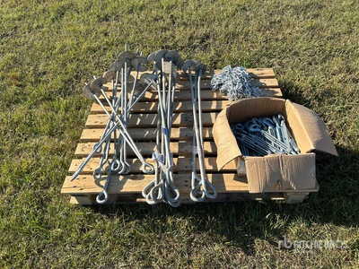 Ever-Tight Screw-In Earth Anchors, Turnbuckles & Chain