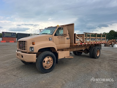 1998 GMC C7500 4x2 Flatbed Truck
