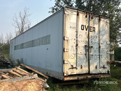 45 ft Van Trailer Storage Container