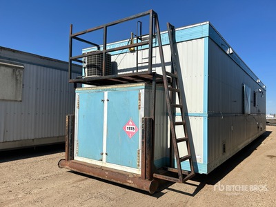 2008 Truco Structures Tru-Co Structures LTD.  40 ft x 12 ft Skid-Mounted Site de puits