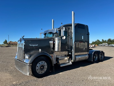 2001 Kenworth W900 6x4 تراكتور شاحنة كابينة النوم (ثنائية المحور)