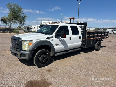 2014 Ford F-550 XL 4x2 Crew Cab Table Top Truck