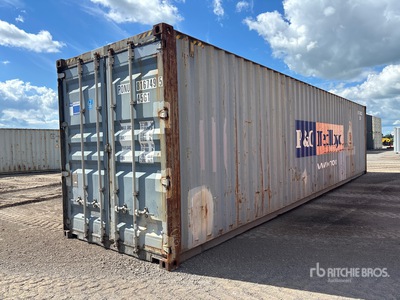 40 ft High Cube Contenedor de almacenamiento