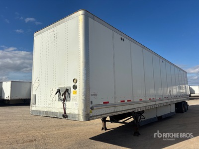 2013 Wabash 53 ft x 102 in T/A Van Trailer