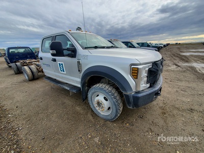 2018 Ford F-550 XL 4x4 Crew Cab Cab and Chassis