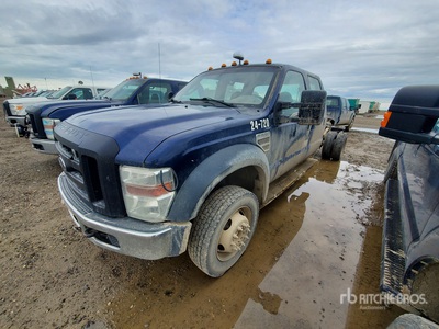 2009 Ford F-550 XL 4x4 Crew Cab Cabine et châssis