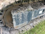 Undercarriage with Left Track Tensioner