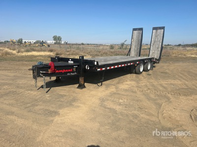 2021 Rampant PTD20 25 ft T/A Remorque pour équipement