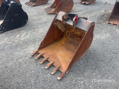 Cat 5 in Digging Excavator Bucket