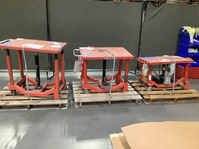 (3) Assorted Table Lifts