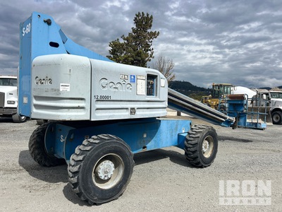 2002 Genie S60 4WD Dual Fuel Plataforma Elevadora Telescópica