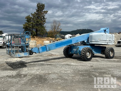 2002 Genie S-60 4WD Dual Fuel Telescopic Boom Lift
