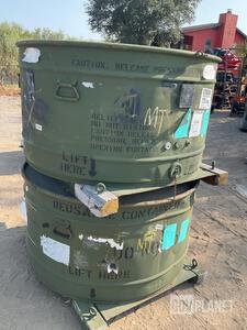 (2) Shipping & Storage Drums