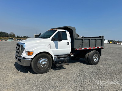 2009 Ford F-650 4x2 S/A Camión dumper