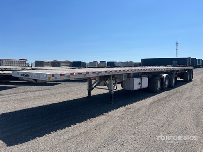 2017 Reitnouer 28 ft Super B-Train Lead Flatbed Trailer