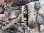 Engine with Fuel Leaks