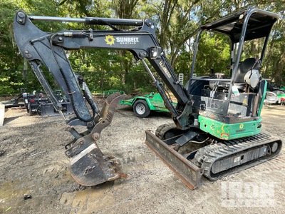 2018 John Deere 26G Mini Excavadora