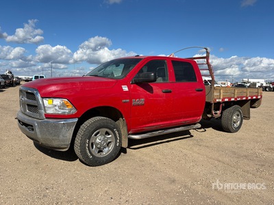 2013 Ram 2500 4x4 Crew Cab Flatbed Truck