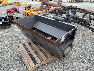 Paladin 60 in 55 cyd Q/C Side Discharge Skid Steer Bucket