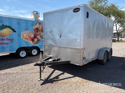 2017 Integrity Trailers Inc 14 ft T/A Enclosed Trailer