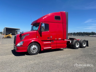 2015 Volvo VNL670 6x4 T/A Sleeper Truck Tractor