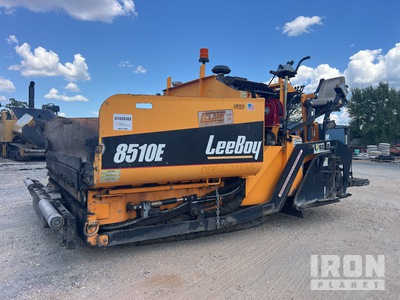 2021 LeeBoy 8510E Track Asphaltfertiger