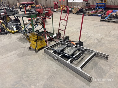 Shop Cart, Dolly, Ladder, Mop Bucket, Floor Jack, Light Stand