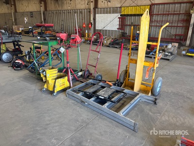 Shop Cart, Dolly, Ladder, Mop Bucket, Floor Jack, Light Stand Varios, tienda, almacen, consumidor