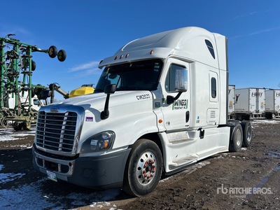 2017 Freightliner Cascadia 125 6x4 T/A Sleeper Truck Tractor (Inoperable)